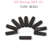 ZD RACING DBX10 Parts M3X3 Screw set 7259