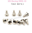 ZD RACING DBX10 Parts M3x4.1 Screw Rod 7263