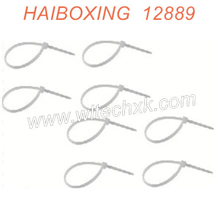 P011-HAIBOXING 12889 Desert RC Truck Parts Zip Ties