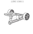 P2010 JJRC C8811 Spare Parts Wheelie Bar Assembly