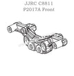 P2017A JJRC C8811 Spare Parts Front Shock Tower
