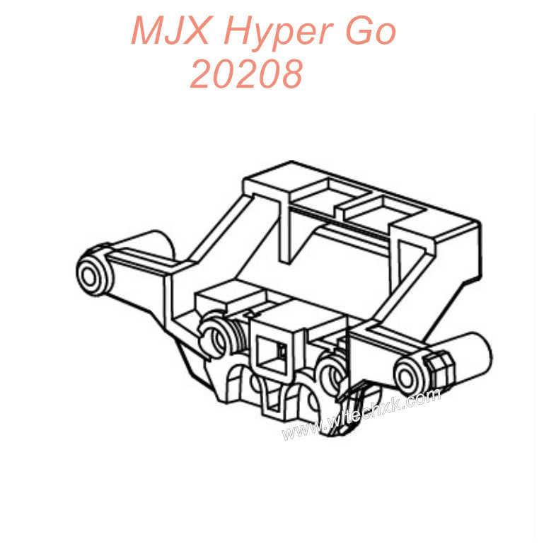 P2018B MJX Hyper Go 20208 Original Parts Rear Shock Tower