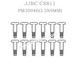 PM20040 JJRC C8811 Spare Parts (3.2X9MM) Round head flat tail screws