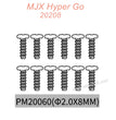 PM20060 MJX Hyper Go 20208 Original Parts Screws 2.0X8MM
