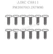 PM20070 JJRC C8811 Spare Parts (3.2X7MM) Round head flat tail screws