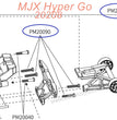 PM20090 MJX Hyper Go 20208 Original Parts Screws 2.0X7MM-1