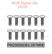 PM20090 MJX Hyper Go 20208 Original Parts Screws 2.0X7MM