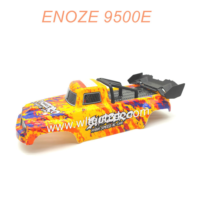 PX9500-02 Enoze 9500E RC Car Parts Car Shell Orange