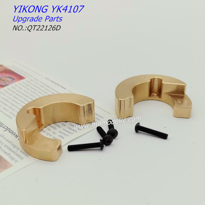 YIKONG YK4107 Upgrade Parts Rear Wheel Counterweights (pair) QT22126D-4