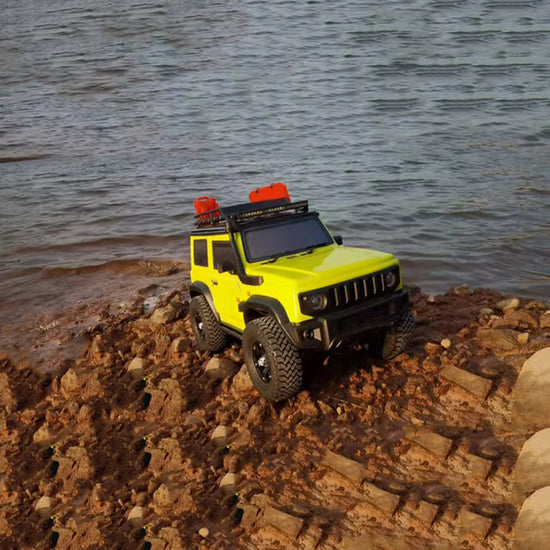 RGT 136100V3 1/10 4WD Realistic Climbing Off-road Vehicle RC CAR YELLOW-2