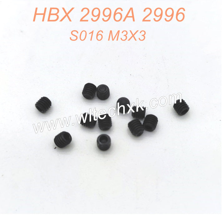 S016 M3X3 Screws Parts For HAIBOXING 2996 2996A