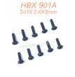 S018 Round Head Self Tapping Screw 2.6X8mm Parts For HAIBOXING 901A