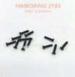 S037 Countersunk Tapping Screws KBHO 2.3X10mm Parts For HAIBOXING 2193 RC Car