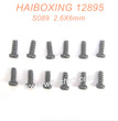S089-HAIBOXING 12889 RC Car Parts Round Head Self 2.6X6mm-3
