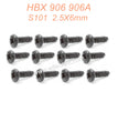 S101 HBX 906 906A RC Car Parts Flat head Screws 2.5X6mm