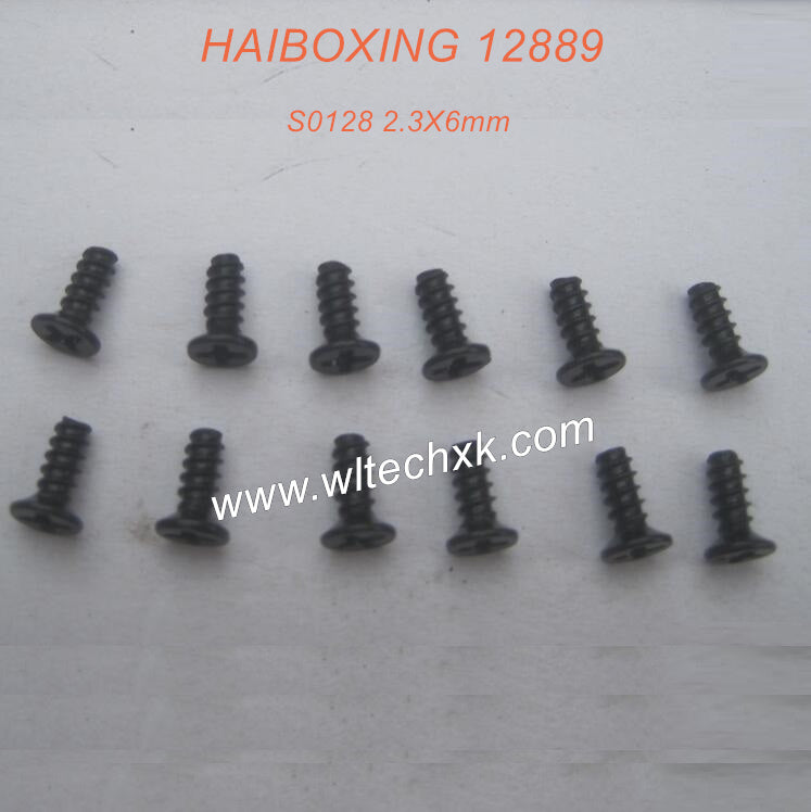 S128-HAIBOXING 12889 Parts Countersunk Self Tapping Screw 2.3X6mm-2(1)