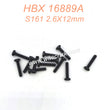 S161-HAIBOXING16889 16889A Parts 2.6X12mm Pan Head Self Tapping Screws