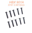 S161 Round Head Self Tapping Screws 2.6X12mm Parts For HBX 901A