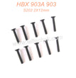 S202 Countersunk Self Tapping Screw 2X12mm Parts For HBX 903 903A