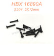 S204-HBX 16890A Parts 2X12mm Pan Head Self Tapping Screws
