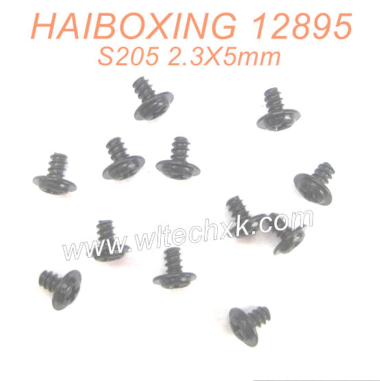 S205-HAIBOXING 12889 Parts Flange Head Self Tapping Screws 2.3X5mm-2