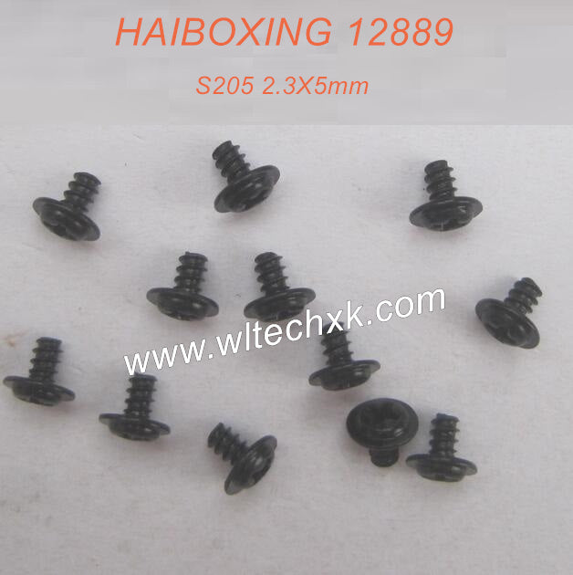 S205-HAIBOXING 12889 Parts Flange Head Self Tapping Screws 2.3X5mm(1)