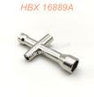 T002 HAIBOXING 16889A 16889 Parts Small Cross Wrench