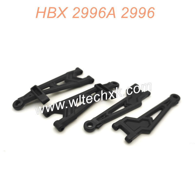 T2006T Front Upper Lower Suspension Arms (L+R) Parts For HAIBOXING 2996 2996A