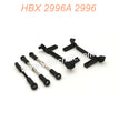 T2011R Body Posts+Steering Link Bars+Servo Link Bar Parts For HAIBOXING 2996 2996A