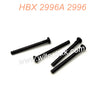 T2022 Upper Suspension Arm Hinge Bolts Parts For HAIBOXING 2996 2996A