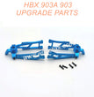 Upgrade Metal Front Swing Arm Parts For HAIBOXING 903 903A-Blue
