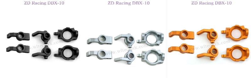 ZD RACING DBX10 Upgrade Parts Front and Rear Wheel Cups