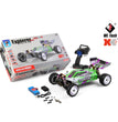 WLTOYS 104002 1/10 4WD Brushless 45km/h RC Racing Car and packaging