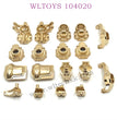 WLTOYS 104020 Upgrade parts Metal Kit List