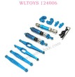 WLTOYS 124006 Upgrade parts Metal Shock Axle Connect Rod