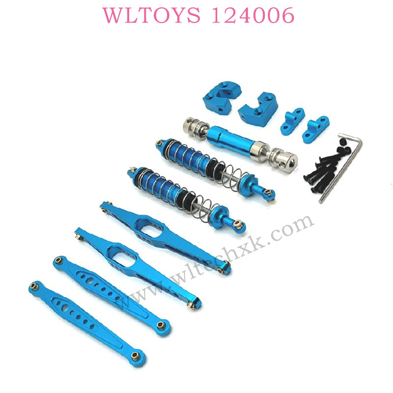 WLTOYS 124006 Upgrade parts Metal Shock Axle Connect Rod