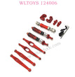 WLTOYS 124006 Upgrade parts Metal Shock Axle Connect Rod