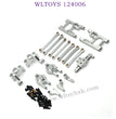 WLTOYS 124006 Upgrade parts Metal upgrade kit