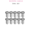 WLTOYS 144018 Parts 0582 Round head flat tail screw 2X7PB D.5