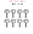 WLTOYS 144018 Parts 1656 Phillips Round head Screw ST2.5X8PWM6