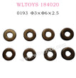 WLTOYS 184020 Parts Oil-bearing copper jacket 3×6×2.5 0193