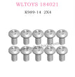 WLTOYS 184021 parts 2X4PM D3.5 screw set K989-14