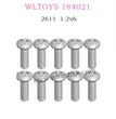 WLTOYS 184021 parts Round head self-tapping screws 1.2x6 D2.3 2611