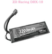 ZD RACING DBX10 Parts Li-po Battery 11.1V 3200mAH 35C Brushless 7570