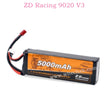 ZD Racing 9020 V3 Parts 11.1V 5000mAh 35C 3S Li-PO Battery 8606