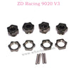 ZD Racing 9020 V3 Parts Hex Wheel Hub Mounts 8068