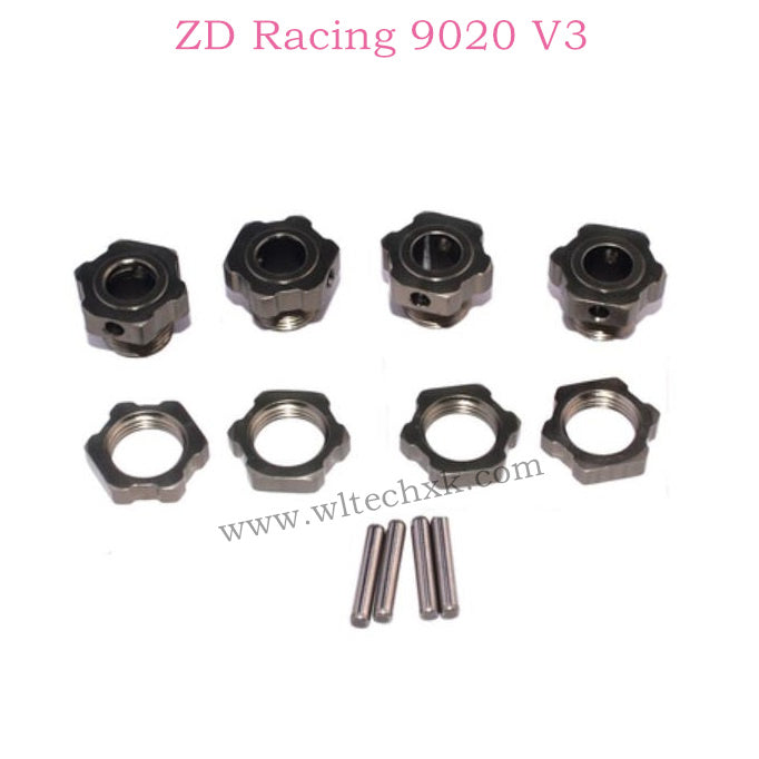 ZD Racing 9020 V3 Parts Hex Wheel Hub Mounts 8068