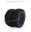 ZD Racing 9020 V3 Parts Pre-glued tires 8490