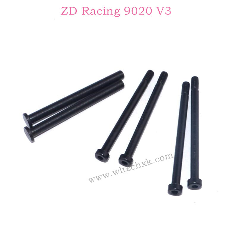 ZD Racing 9020 V3 parts Pins for Upper Suspension Arms and C-mount Rear Hub Carrier 8055