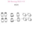 ZD Racing 9021-V3 Parts All Ball Heads Set 8024
